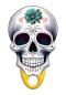 Preview: KeyRefinder® Calavera yellow